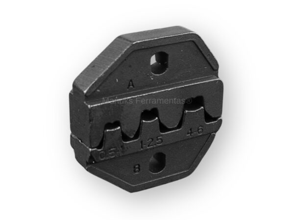 Mandíbula crimpar terminais automotivos Faston 0,5 á 6mm²