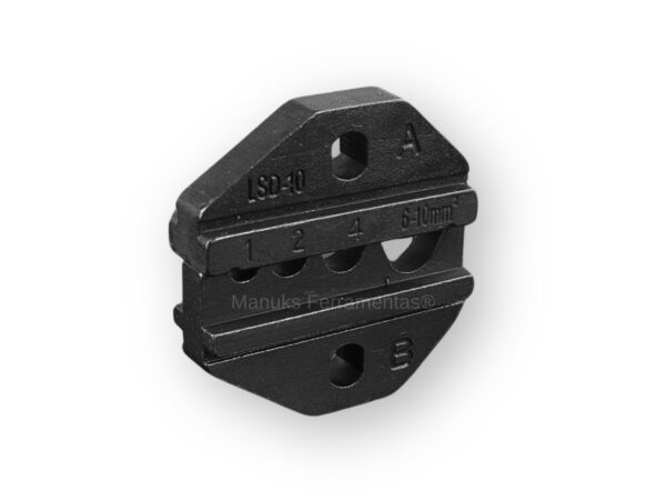 Mandíbula crimpar terminais compressão sem isolação 0,5 á 6mm²