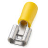 FDD5.5-250I - Terminal Fêmea Faston pré isolado 4 á 6mm² gaveta 6,3mm