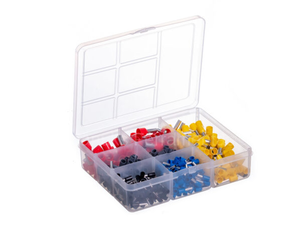 Kit Terminais Ilhós tubolar 1,5 até 10mm² 450 peças