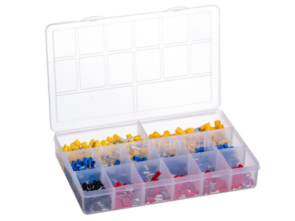 Kit Terminais pré isolados diversos 0,5 até 6mm² 550 peças