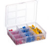Kit Terminais Forquilha isolados 0,5 até 6mm² 250 peças
