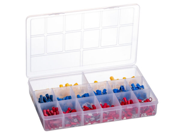 Kit Terminais pré isolados diversos 0,5 até 6mm²