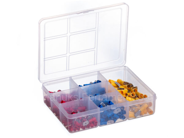 Kit Terminais Macho pré isolados 0,5 até 6mm² 250 peças