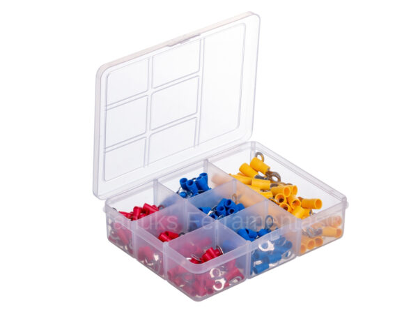 Kit Terminais Olhal isolados 0,5 á 6mm² 250 peças