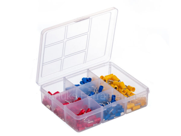 Kit Terminais Pino isolados 0,5 até 6mm² 250 peças