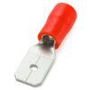 MDD1.25-250I - Terminal Macho Faston pré isolado 0,5 á 1,5mm² gaveta 6,3mm