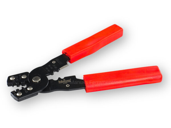 Alicate manual crimpar terminais Automotivos Faston 0,5 á 6mm²