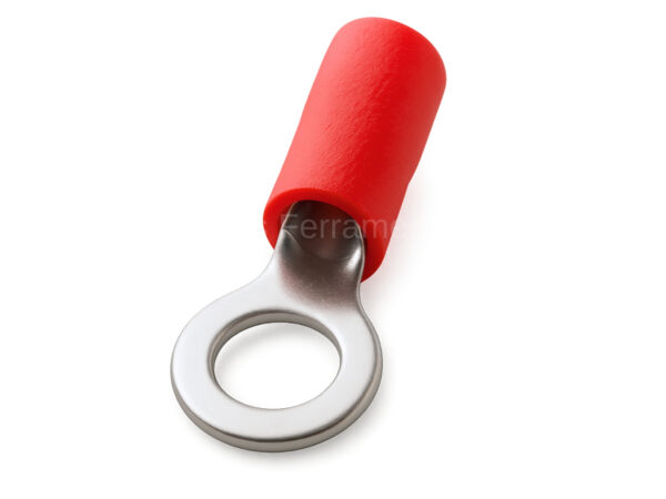 RV1.25-5I - Terminal olhal pré isolado 0,5 á 1,5mm² M5
