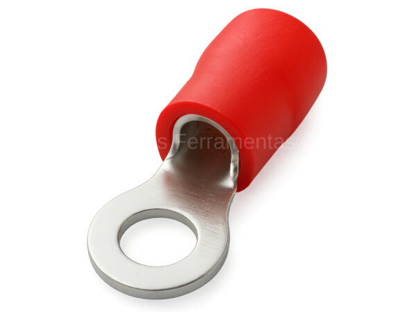 RV8-6I - Terminal olhal pré isolado 10mm² M6
