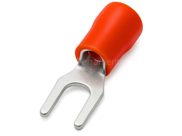 SV8-5I - Terminal Forquilha pré isolado 10mm² M5