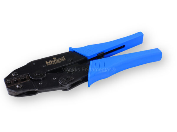 Alicate crimpar terminais Ilhós tubolares Duplos 2x 6/10/16mm²