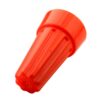 Conector de torção laranja emenda de fios e cabos 1,5 até 6mm²