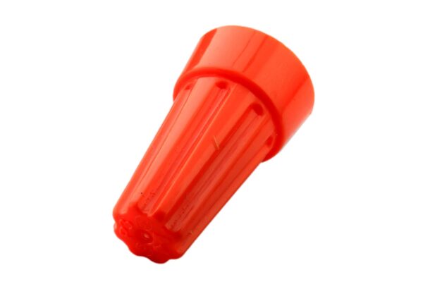 Conector de torção laranja emenda de fios e cabos 1,5 até 6mm²