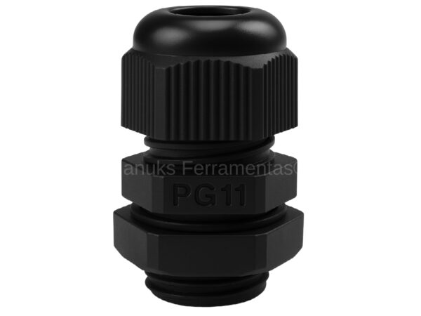 Prensa cabo de Nylon PG11 preto 3/8" 9,5mm