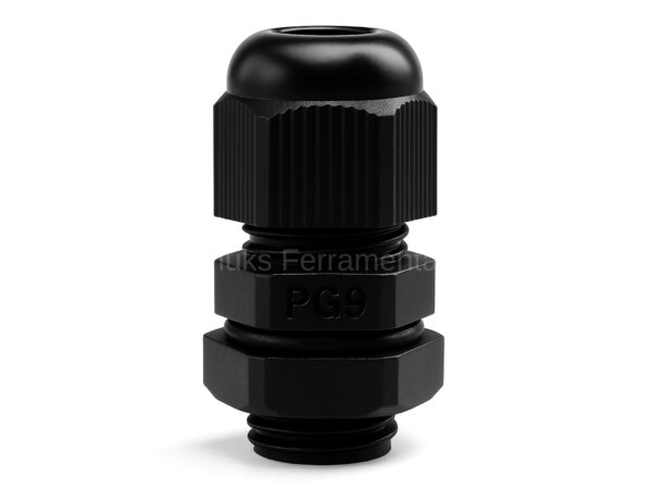 Prensa cabo de Nylon PG9 preto 5/16" 8mm